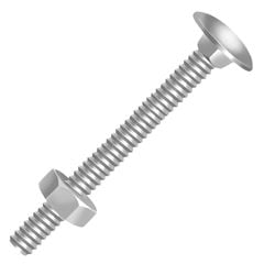PARAFUSO FRANCES C/P SEXT 3/8X2 ZB C100