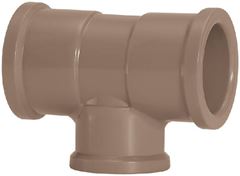 TE PVC DE REDUÇÃO SOLDÁVEL - 75MM X 60MM
