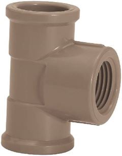TE PVC SOLDA/ROSCA - 20MM X 1/2''