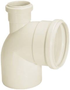 JOELHO 90° PVC ESGOTO C/VISITA -  100 X 50MM