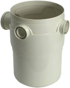 CORPO CAIXA GORDUR PVC DN300 SAIDA DN100