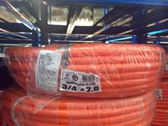 MANGUEIRA JARDIM 3/4 X 2,0 LARANJA 50MT