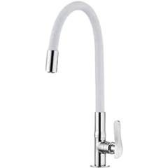 TORNEIRA FLEX COLOR WHITE PLAST MESA 1/4