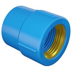 LUVA PVC SOLDÁVEL C/ BUCHA LATÃO - 25 X 1/2  