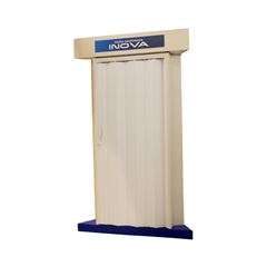 PORTA SANFONADA INOVA BRANCA - 0,90 X 2,10M