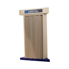 PORTA SANFONADA INOVA CINZA - 2,10M X 60CM