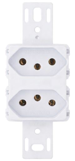 CONDULETE 2 TOMADAS 2P+T 20A S/PLACA