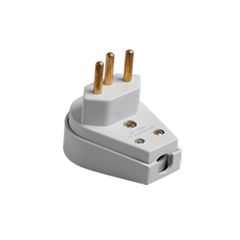 PINO FEMEA 2P 20A 250V~ BRANCO C/10 PEÇAS