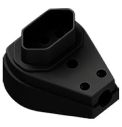 PINO FEMEA GIGANTE 2P+T 20A 250V~ PRETO