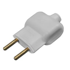 PINO FEMEA 2P 20A 250V~ BRANCO PCT C/10PÇS