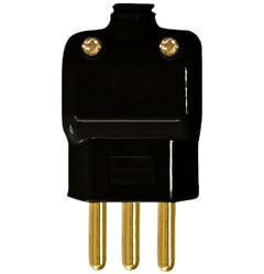 PINO PRENSA CABO 2P+T 10A 250V~ PT - PCT 10 PÇS