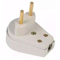 PINO PRENSA CABO GIGANTE 2P 20A 250V  BRANCO