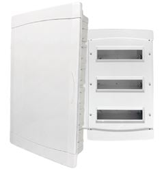QUADRO DISTRIBUICAO EMBUTIR 36 DISJUNTORES  DIN