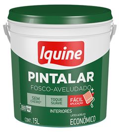 TINTA PINTALAR FOSCO AVELUDADA BALDE 15L -  BRANCO NEVE