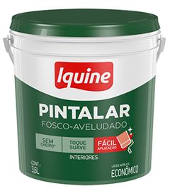 TINTA PINTALAR FOSCA AVELUDADA BALDE 3,6L - PALHA