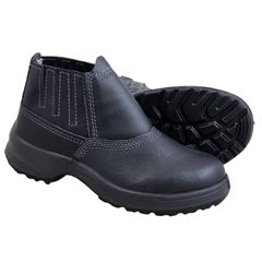 BOTA DE COURO SEM BIQUEIRA - Nº45