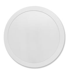LUMINARIA LED REDONDO 24W BIVOLT 3000K EMBUTIR BRANCO
