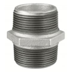 NIPLE GALVANIZADO DUPLO 1/4''