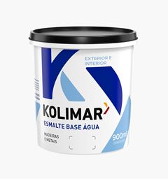 TINTA ESMALTE A BASE D  ÁGUA 900ML 1/4 - BRANCO FOSCO