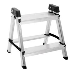 BANQUETA DE ALUMÍNIO-  2 DEGRAUS