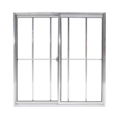 JANELA DE CORRER C/ GRADE HOME NAT 2FLS LISO L 1,20 X A 1,00 M