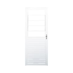 PORTA BASCULANTE HOME BRANCO LISO L/D L 0,80 X A 2,10 M