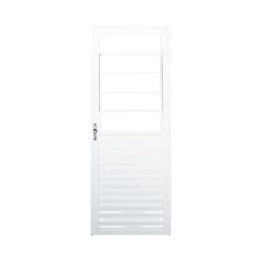 PORTA BASCULANTE HOME BRANCO LISO - LADO ESQUERDO - L 0,8M0 X A 2,10 M