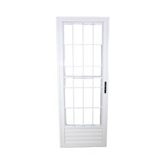 PORTA PALITO POSTIGO HOME BRANCO LISO - LADO DIREITO - 0,80M X 2,10M