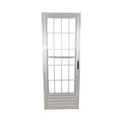 PORTA PALITO POSTIGO HOME NATURA LISO LADO DIREITO L 0,80 X A 2,10 M