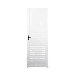 PORTA VENEZIANA HOME BRANCO LADO ESQUERDO L 0,80 X A 2,10 M