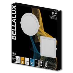 LUMINÁRIA SLIM DE EMBUTIR REDONDA BRANCA 6500K - 24W