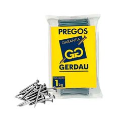 PREGO COM CABECA 25 X 72  SACO C/ 1KG