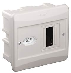 CAIXA EMBUTIR P/AR CONDICIONADO 2DIN/2U