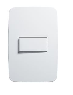 CONJUNTO 1 INTERRUPTOR SIMPLES E 1 TOMADA 10A 4X2 110-250V BRANCO - ORIGEN