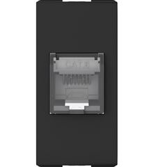 MODULO RJ45 CA6 1 MODULO PRETO ORIGEN N0118.6 NG