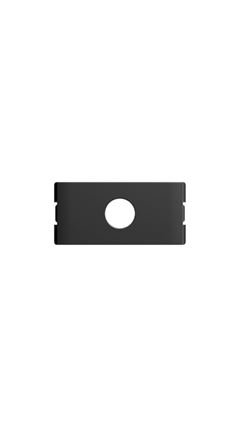 MODULO SAIDA DE FIO 1 MODULO PRETO ORIGEN N0107 NG