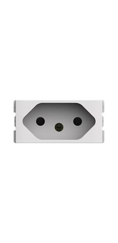 MODULO TOMADA 2P T 20A 110-250V 1 MODULO BRANCO ORIGEN N0136.2 BL