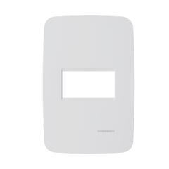 PLACA 4X2 1 MODULO BRANCA ORIGEN N0371.1 BL