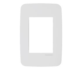 PLACA 4X2 3 MODULOS BRANCA ORIGEN N0373.1 BL