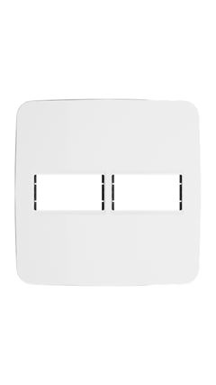 PLACA 4X4 1 MODULO COM 1 MODULO BRANCA ORIGEN N0671.1 BL