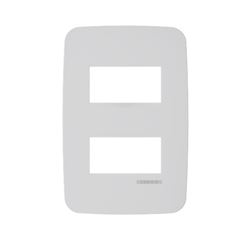 PLACA 4X2 1 MODULO + 1 MODULO BRANCA ORIGEN N0371.21 BL