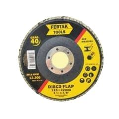 DISCO FLAP 7'' 18MM - GRÃO Nº80