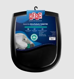 ASSENTO ALMOFADADO SABATINI PRETO