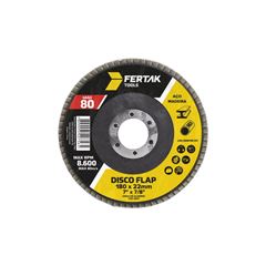 DISCO FLAP CON 7” - 180MM - GRAO 80