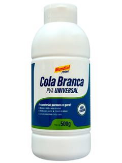 COLA UNIVERSAL 500G BRANCA - MUNDIAL PRIME