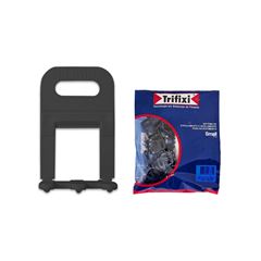 ESPAÇADOR NIVELADOR PARA PISO 1,0 MM C/100PÇS. - PRETA