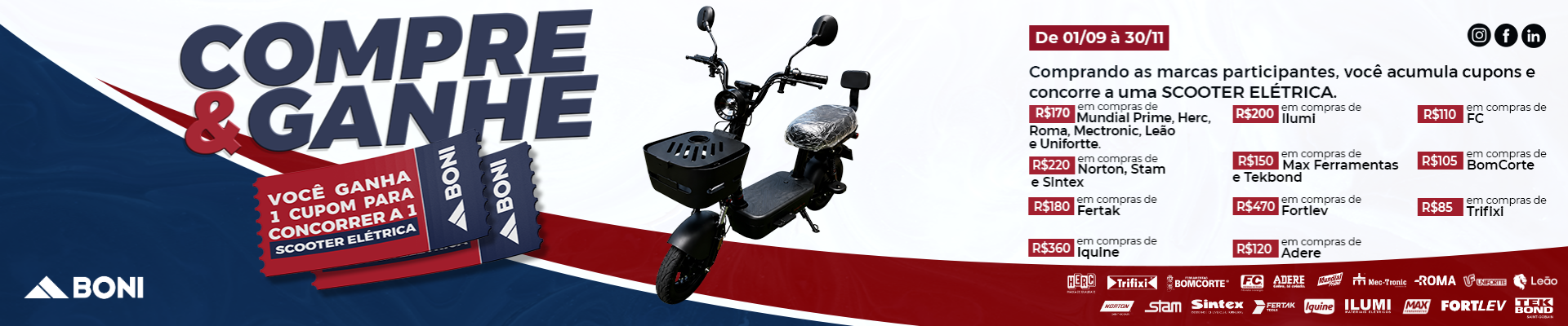 Campanha scooter moto